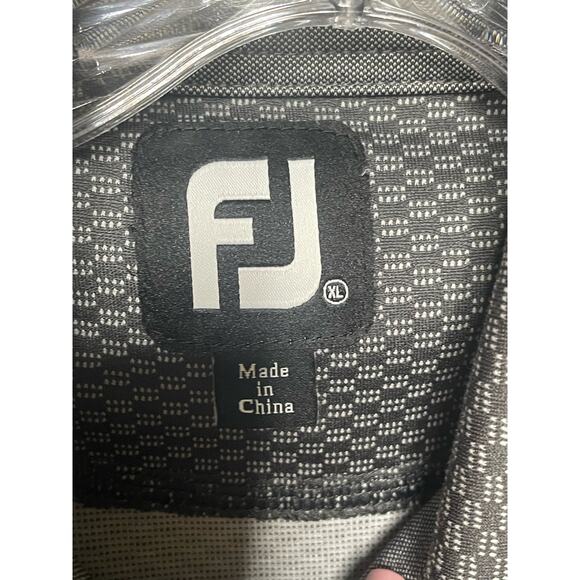 FootJoy Mens Gray Polo Size XL - Picture 2 of 6
